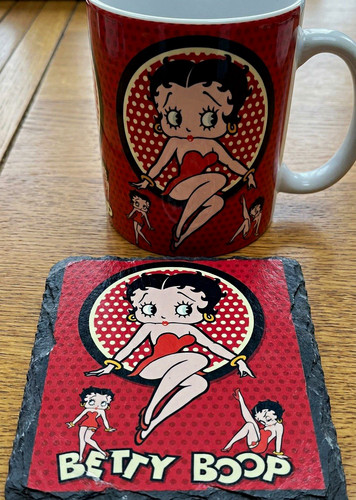 Betty boop printed ceramic mug - printed,