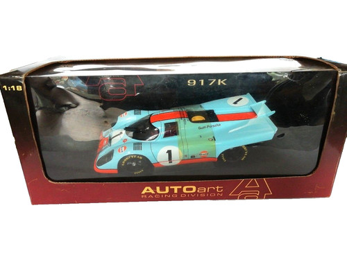 Autoart porsche 917k blue - 1/18,