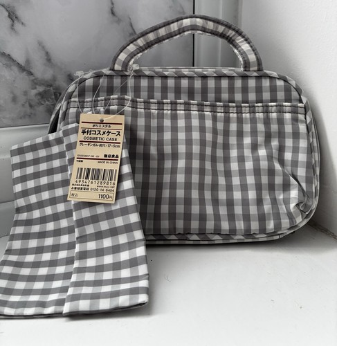 Muji cosmetic bag - muji,