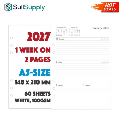 Stay organized with 2027 - with, a5