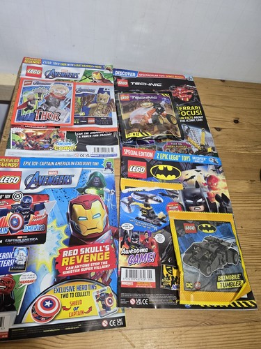 Lego comic magazine - magazine, x4