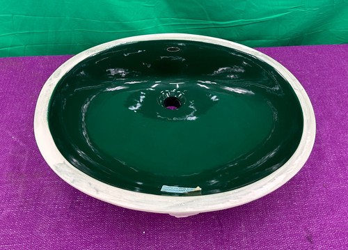 Kohler dark green drop - kohler, oval