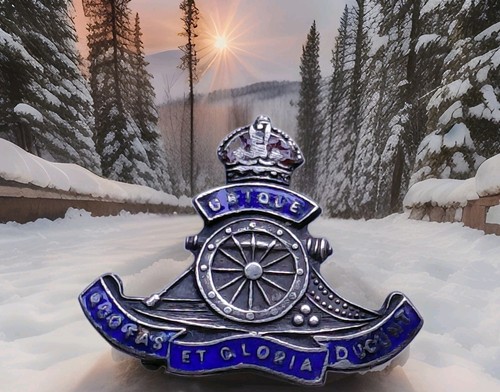 Antique royal artillery - antique,