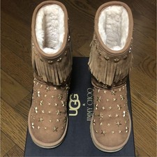 UGG Jimmy Choo Suede Boots