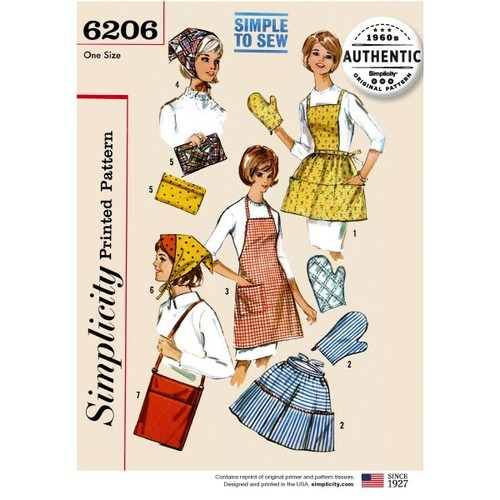 Simplicity 6206 vintage 1960s - simplicity,