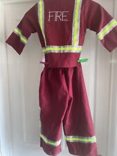 Kids Fire Man Costume (Top 55cm, Trousers 37cm) Fancy Dress Halloween