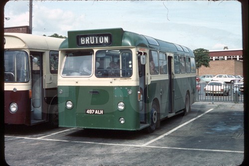 Original bus slide half - -,