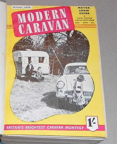 Modern caravan magazine 1956 - caravan,
