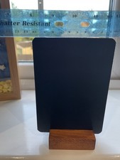 12 X Mini Chalk Boards 100mm X 150mm With Stands
