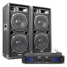 Max Dual 10" DJ Speakers &