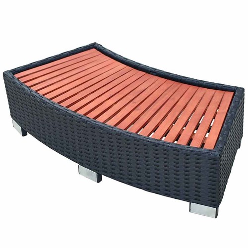 Spa step poly rattan - poly,