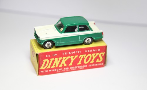 Dinky 189 triumph - dinky, herald