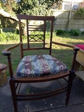 Victorian Antique Dark Wood