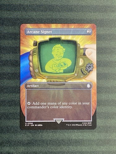Arcane signet borderless - arcane, u