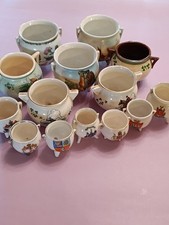 Job Lot - Irish Vintage Pottery Cauldrons / Collectibles / Ceramics (B2489)