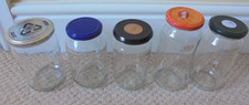 Empty Used Glass Jars Large