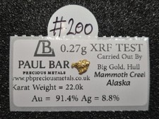 #200 - Natural Gold Nugget