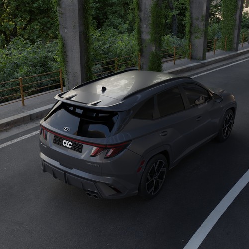 Hyundai tucson mk4 spoiler - mk4,