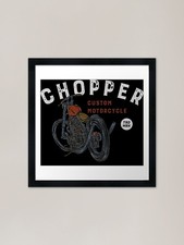 Chopper Custom Motorcycle |