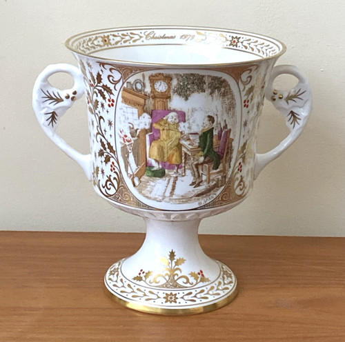 Caverswall bone china - caverswall, goblet