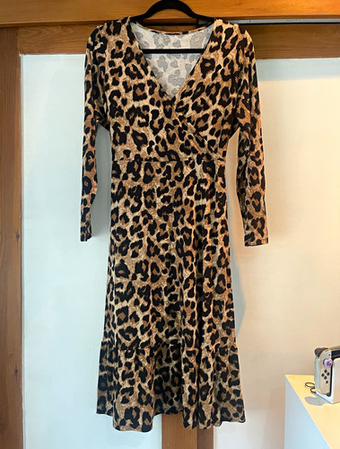 Petite brown black leopard - petite,