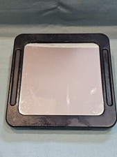 Olymp Black Plastic Hairdresser Barber Freestanding Easel Handheld Mirror GC