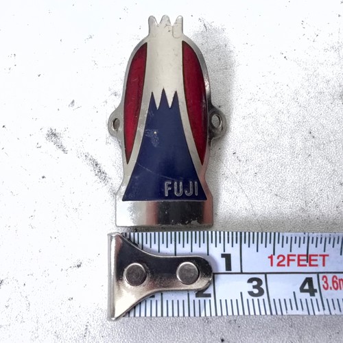 Vintage fuji head tube - tube, badge