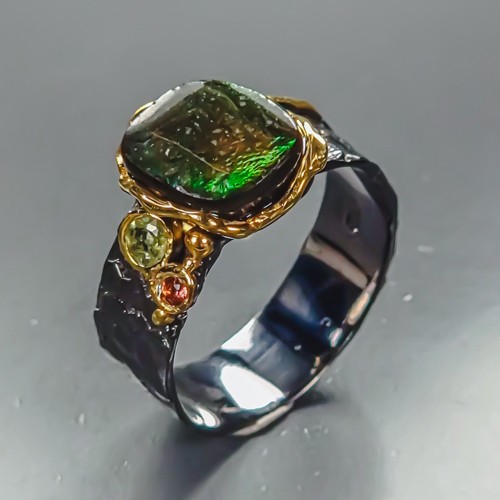 Stunning fire gem natural - gem,