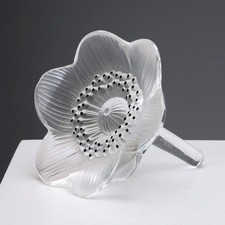 Lalique Glass Anemone Antique