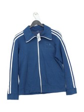 Adidas Windbreaker jacket blue