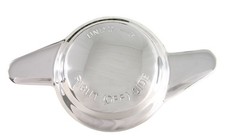 Plain Jaguar Chrome LH Spinner