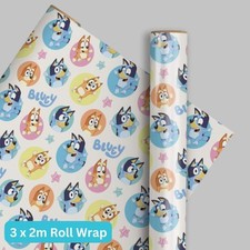 Bluey Wrapping Paper 6m Total
