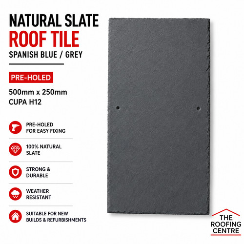 Natural slate roof - roof, tile