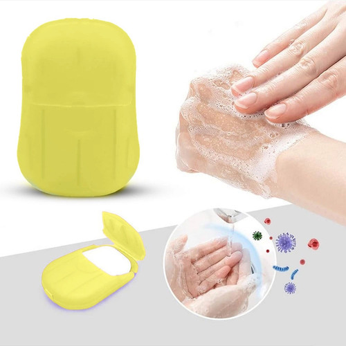 Foaming scented soap flakes - foaming,