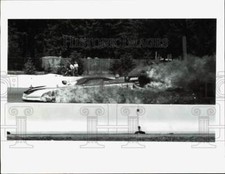 1991 Press Photo Funny car