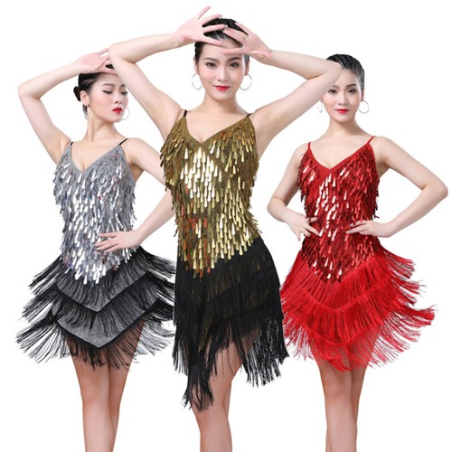 Women latin dance dress - latin,