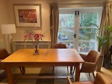 Used Oak Dining Table Laura Ashley Milton extendable 6-8 Collection N Norfolk