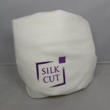 2000s Silk Cut - Promotional T-Shirt - Size XL White Logo Print VTG Cigarettes