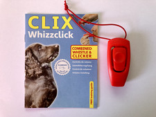 CLIX Whizzclick Dog Training Aid | Dogs Combined Whistle & Clicker