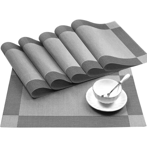 Set pvc place mats and - pvc,
