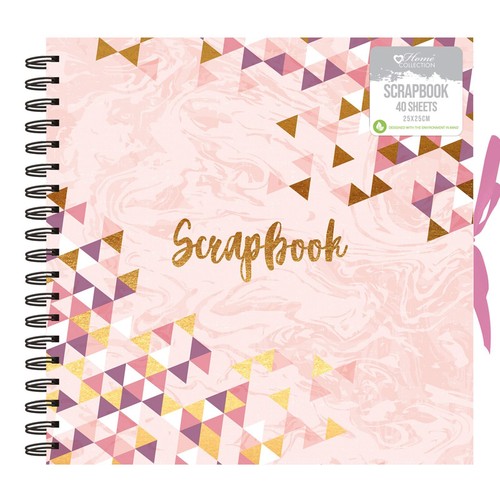 Pink mosaic triangle - pink,