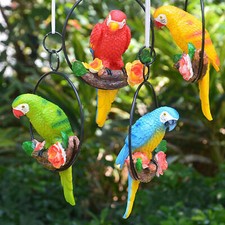Creative Resin Parrot Hang On