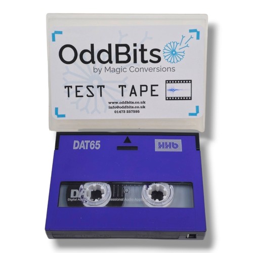 Oddbits audio test tape dat - audio,