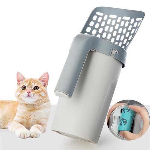 Cat litter scoop detachable - litter,
