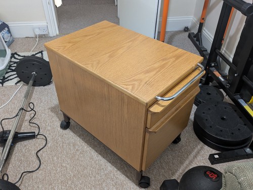 Kinnarps vintage trolley file - kinnarps,