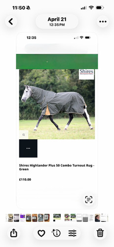 Shires highlander 50g combo - highlander,