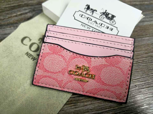 Coach card holder - card,