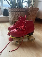 Red Leather Vintage Roller