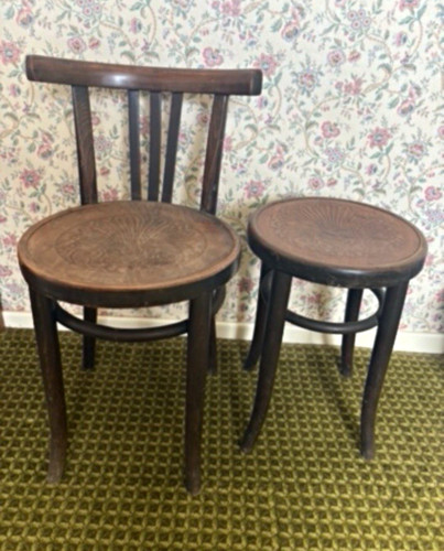 Vintage polish bentwood chair - vintage,