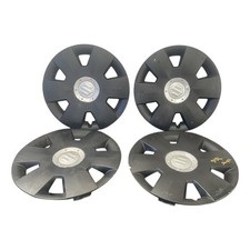 SUZUKI SWIFT SET OF 4 WHEEL TRIMS 15" BLACK 2005-2010 4325062J5027N